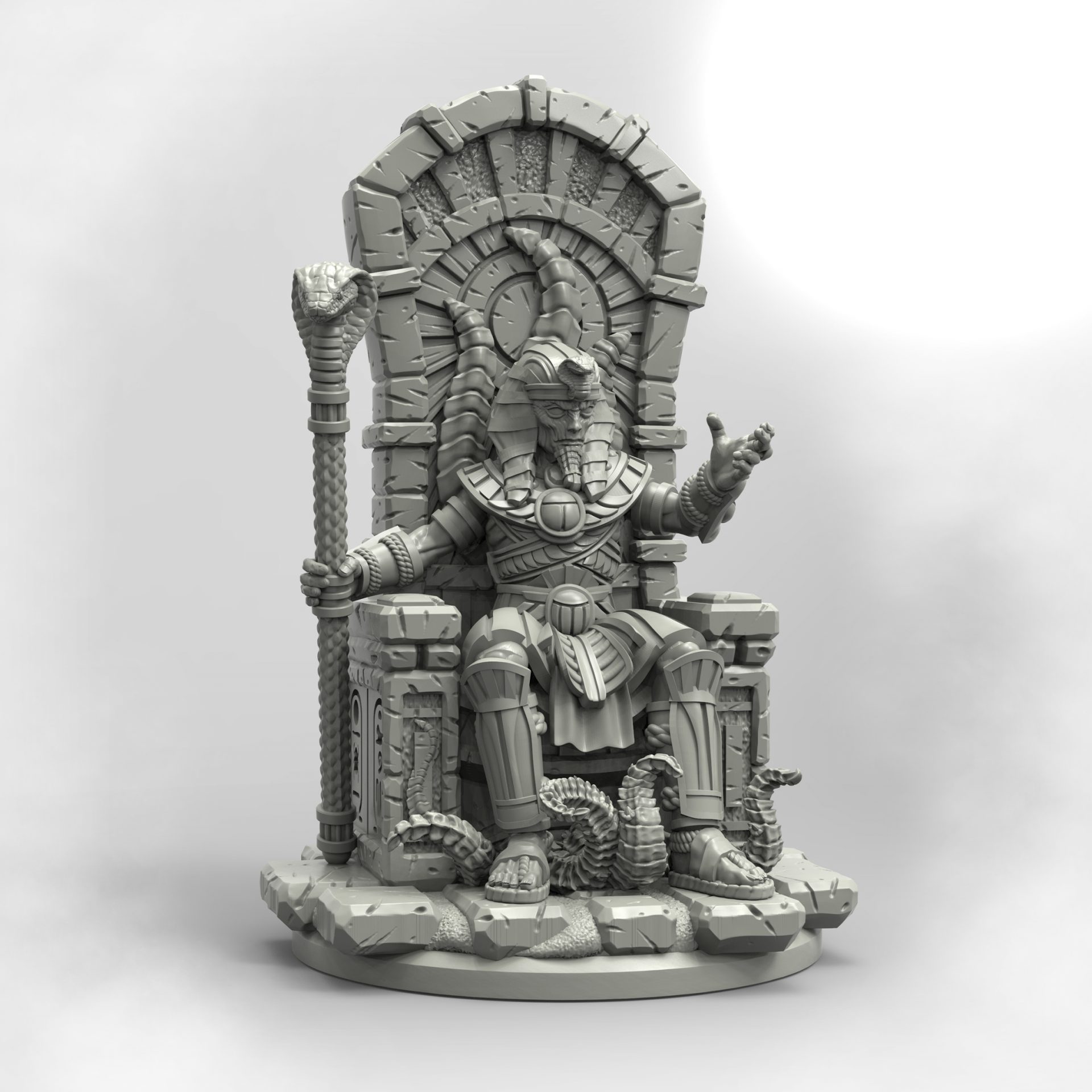 BLACK PHARAOH +Throne
